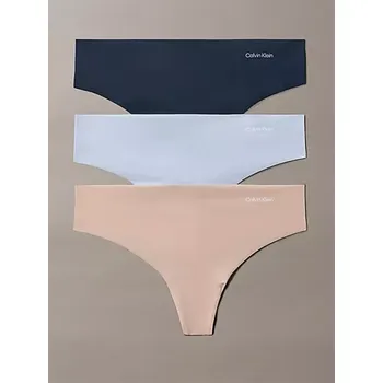 Kalhotky Dámská tanga Calvin Klein 3 pack QD3558/31K