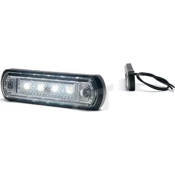 Přídavný světlomet Lampa obrysová LED bílá 12/24V WAS W189/1340