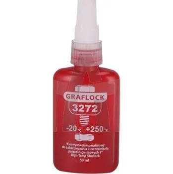 Průmyslové lepidlo Lepidlo na závity 50ml červené Grafen GP3272