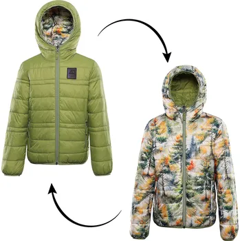 Dámská bunda ALPINE PRO - DOUWO DĚTSKÁ OBOUSTRANNÁ BUNDA HI-THERM