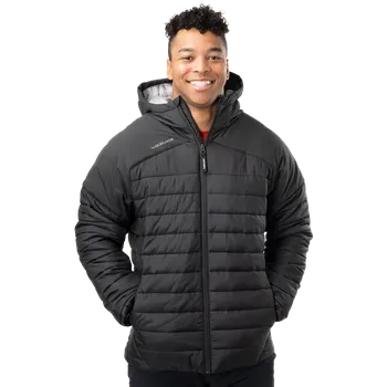 Pánská casual bunda Bauer Bunda Team Puffer Jkt BLK Sr