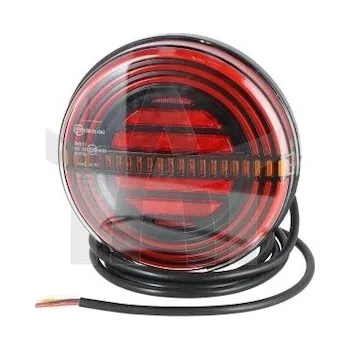 Autodíl Světlo zadní diodové kulaté 12/24V 3-funkční WAS W191/1350