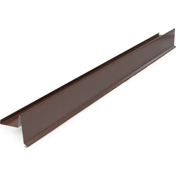 Střešní lemovaní Covernit Štítové lemování UNI s vodní drážkou 0,45 x 1200 mm