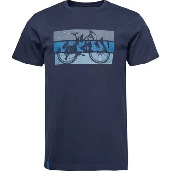 Pánské tričko Pánské tričko LOAP BRUM XXXL Tmavě modrá, Mix