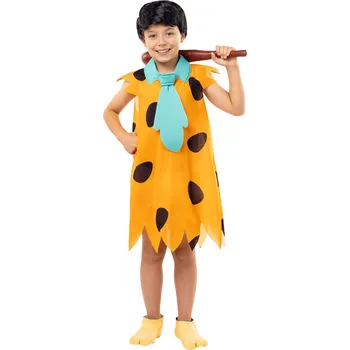 Karnevalový kostým HeliumKing Dětský chlapecký kostým Fred Flintstone Velikost - děti: S: 100 - 104 cm