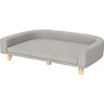 Pohovka pro psy 98 x 67 x 25 cm | šedá