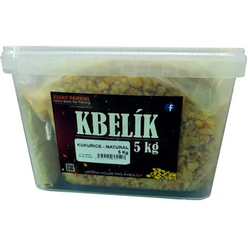 Návnadová surovina Ostatní Vařená kukuřice ČP KBELÍK 5kg Příchutě: Natur Získejte slevu -5% za registraci v e-shopu