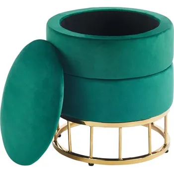 Taburet Taburet velvet zelená P3-FXJG G