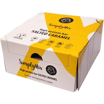 SimplyMix tyčinky slaný karamel 12x50g