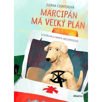 Cizojazyčná kniha Marcipán má veľký plán (Csontosová Zuzana, 2023)