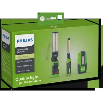 Sada dílenských lamp 3ks PHILIPS X30BOPOSLCM