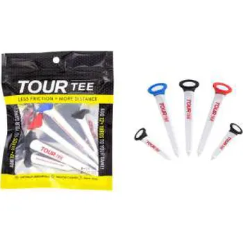 Golfová tyčka TOUR TEE týčka Combo Yellow Pack 5 (3x3,15", 2x1,75")
