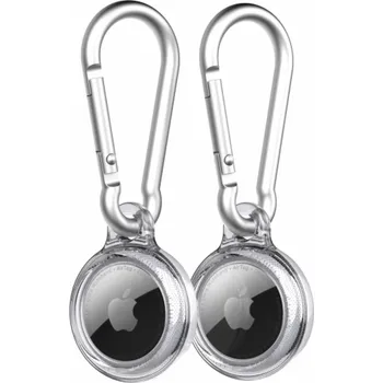 Pouzdro na mobilní telefon Tech21 EvoClear Case for AirTag 2er pack