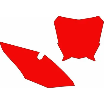 BLACKBIRD Plate Nálepky Červená Honda CRF450R 3141/000009