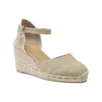 Dámské baleríny Espadrilky Castañer Carol/6/002 021655-2017 Béžová 38