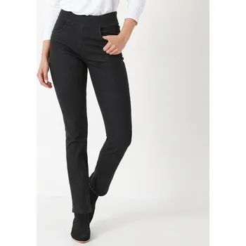 Dámské legíny Strečové džegíny černá 46