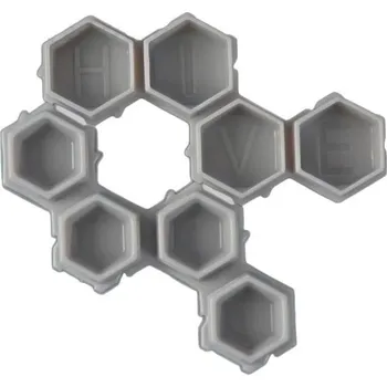 Kalíšky Hive Caps 50ks (200 kalíšků) :: Šedá