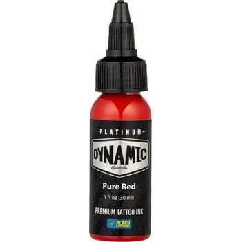 Tetovací barva Dynamic Platinum Pure Red 30ml