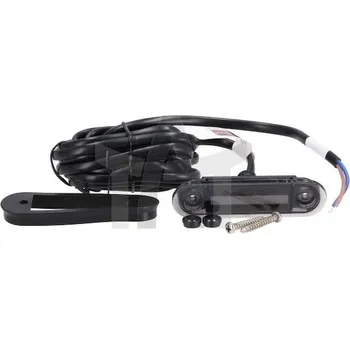 Přídavný světlomet Světlo obrysové LED bílé 12/24V oválné kouřové BOREMAN BOREMAN 1001-6003C