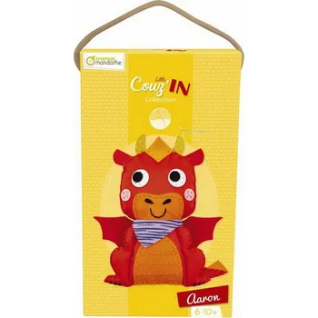 kreativní sada Avenue Mandarine Dětské šití Dráček Aaron