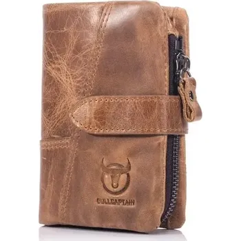 Peněženka Bullcaptain kožená peněženka Sinop Camel