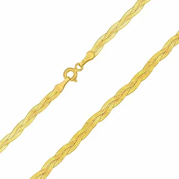 Šperk Zlatý náhrdelník Meliora ze žlutého zlata – 3 mm 42 cm