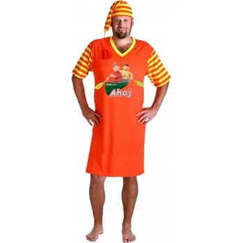 Žertovný předmět Noční košile - Pat a Mat - Vodáci - XL