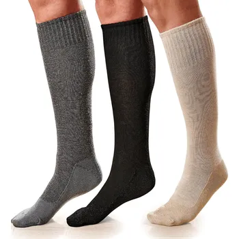 Dámské pantofle 3Pagen 3 páry podkolenek s metalickým efektem Jednotná velikost