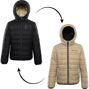 ALPINE PRO - DOUWO DĚTSKÁ OBOUSTRANNÁ BUNDA HI-THERM