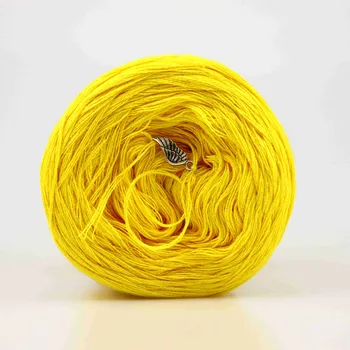 Příze Cherubínka UNI 3N 725 slunečnicová žlutá 500m