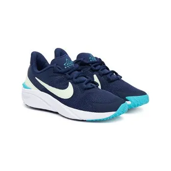 Dětská móda Běžecké boty Nike Star Runner 4 Nn (GS) DX7615 409 Tmavomodrá 38_5