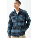 Flanelová kostkovaná svrchní košile modrá/černá 45/46