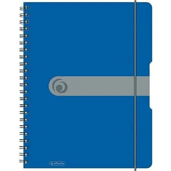 Blok Kroužkový blok EASY ORGA A4 80 listů tm. modrý