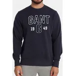 Pánská mikina Gant - Velikost L, Barva Modrá M56343 2046057