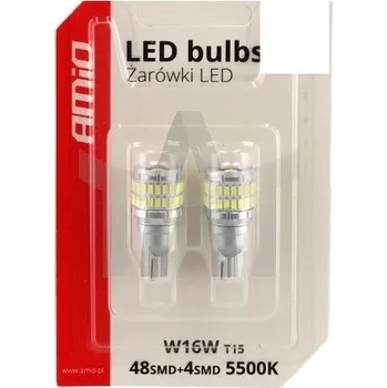 Autodoplněk Žárovka LED T15 W16W CANBUS 12-24V AMIO AM04261