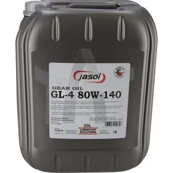 Převodový olej Olej převodový GL4 SAE 80W140 20L JASOL JASOL GL48014020