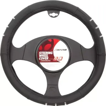 Potah na volant 4CARS POTAH VOLANTU černo-chromový