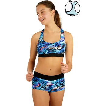 Dívčí plavky Litex Dívčí plavkový sportovní top 6E443 6E443 164