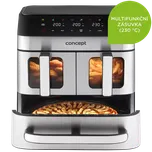 Concept FR9000 horkovzdušná fritéza PIZZA TRIO