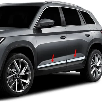 Lišta karosérie Nerez boční lišty dveří Omtec Škoda Kodiaq 2017+, F. Ranger 2015+