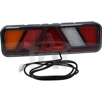 Zadní světlomet Světlo zadní diodové 24V 6-funkční levé FRISTOM FT-700-066LLED