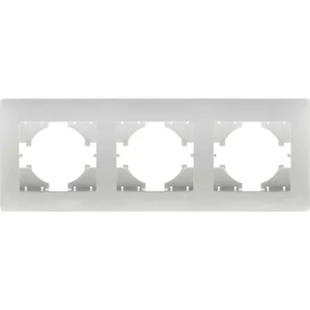 Elektrická zásuvka RSD P03 PENNY trojrámeček RETLUX