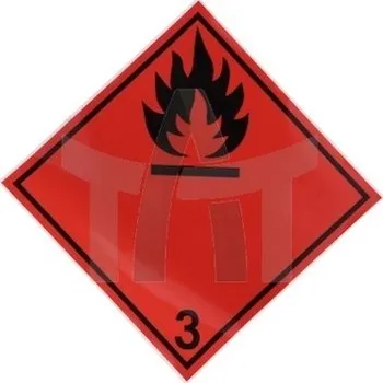 Samolepka ADR hořlavé kapaliny MTX-ADR-3