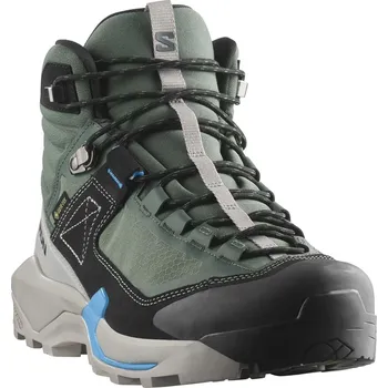 Pánská treková obuv Salomon X Ultra Alpine Mid GTX M L47815100 - urban chic/black transcend/blue 40