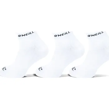 Pánské ponožky Ponožky O'NEILL QUARTER 3PK 750003-1010P – Bílá 35-38