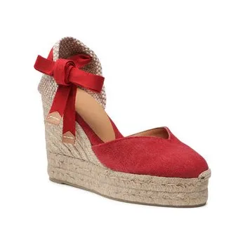 Dámské baleríny Espadrilky Castañer Chiara/8ED/002 021668-604 Červená 41