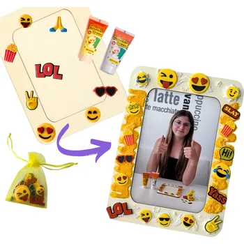 kreativní sada Kreativní sada na fotorámeček - Smajlíková party (Artsets)