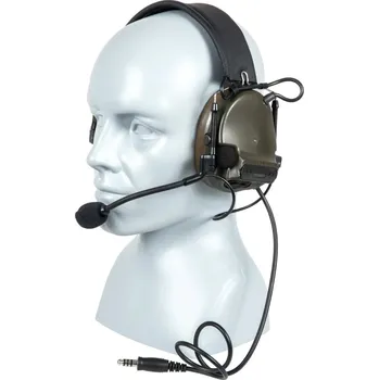 Airsoft Taktický headset Comtac III - olivový, Z. Tactical
