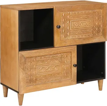 Příborník do zásuvky Servírovací skříň Světle hnědá 33.5 x 80 x 75 cm