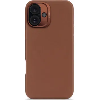 Decoded Leather Backcover iPhone 16 Plus Tan